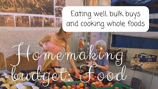 Homemaking Budget FOOD  proverbs 31 and stewarding your home [upl. by Einnok]