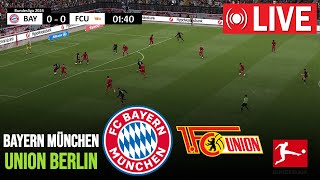 🔴LIVE  Bayern München gegen Union Berlin 🏆Bundesliga 202425 ⚽ Spiel LIVEquot [upl. by Airotal]