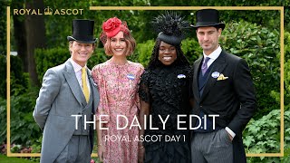 Royal Ascot  The Daily Edit  Day 1 [upl. by Ecnerol]