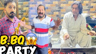 BBQ live fist time Banya  khud bimar ho gy😱 bbq food funny awaischaddo enjoylife enjoy fun [upl. by Rorie]