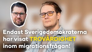 Moderaterna ERKÄNNER Bara SD som visat TROVÄRDIGHET inom migrationsfrågan  SDMicke Kommenterar [upl. by Viradis931]