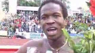 Dayron Robles interview  brake WR on 110m Hurdles [upl. by Nairred]