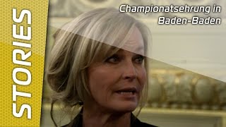 Championatsehrung mit Stargast Bo Derek [upl. by Nosyrb]