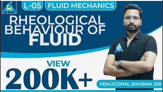 Fluid Mechanics  Module 1  Rheological Behaviour of Fluid Lecture 5 [upl. by Chicoine]