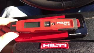 Hilti PD 5 laser tape [upl. by Lebazi]