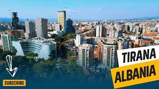 Tirana  Nentor 2024  Video by Drone  4K [upl. by Parfitt213]