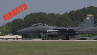 F15 Takeoffs 2012 [upl. by Yrrehs]