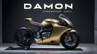 quot2025 Damon Hypersport The Future of Electric Motorcycles Revealedquot [upl. by Naiva]