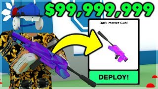 BUYING The DARK MATTER GUN For 99999999 And Its OP  Big Paintball ROBLOX [upl. by Bain802]