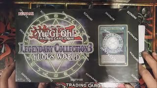 YuGiOh Legendary Collection 3 Yugis World Box Set Mega Pack Opening BEST Secret Rare PULL [upl. by Petey]