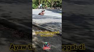 Ayaw tumigil hanggat di na semplang ang rusi semplang evanmotovlog [upl. by Wilhide]