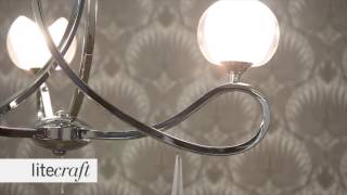 Marta 3 Light Ceiling Pendant  Litecraft  Lighting Your Home [upl. by Erodoeht256]