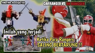 Carranger VS Ohranger Nostalgia Yuk  Alur Film Gekisau Sentai Carranger [upl. by Spillar152]