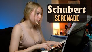 Franz Schubert  SERENADE Piano Cover [upl. by Aicnerolf828]