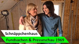 Schnäppchenhaus 15 🏡 Presseschau 1969  Vorbereitung Lehmputz amp Elektro [upl. by Kcinimod]