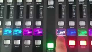 Behringer X32  Assigning Channels to DCAs [upl. by Irrahs552]