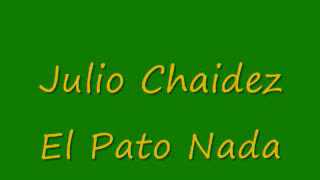 Julio Chaidez  El Pato Nada [upl. by Lleoj]