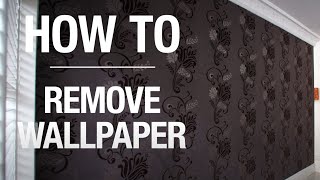 How To Remove Wallpaper  Bunnings Warehouse [upl. by Ursas]