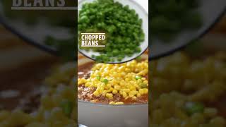 Comfort food Australian Savoury Mince recipe shorts food [upl. by Ynelram608]