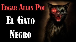 El Gato Negro  Edgar Allan Poe  CUENTO DE TERROR AUDIOLIBRO COMPLETO [upl. by Ahsihat]