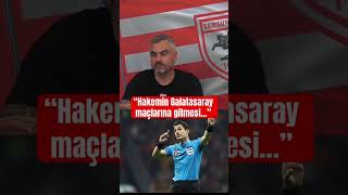 Thomas Reis’ten Galatasaray maçı öncesi hakem yorumu samsunspor galatasaray reis halilumutmeler [upl. by Libna]