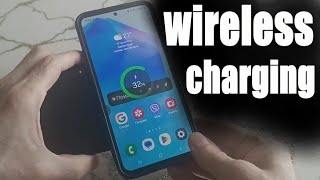 Samsung a55 wireless charging test  Samsung a55 wireless charging support or not [upl. by Anna-Diana]