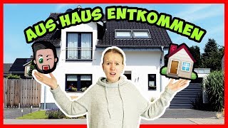 AUS DEM HAUS ENTKOMMEN Schafft Kathi Kaans Roblox Real Life Obby [upl. by Karmen]