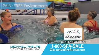 OKC Spa Show Swim Spa 15 [upl. by Baptist982]