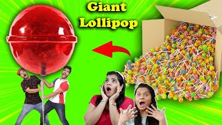 We Made Worlds Biggest Lollipop  World Record Broken  Hungry Birds [upl. by Ttegirb]