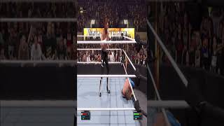 WWE 2k24 I Sami Zayn dives through middle rope against Logan Paul I wwe2k24gameplay [upl. by Hayilaa]