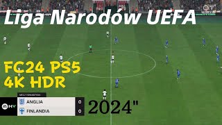 EA SPORTS FC 24 Anglia vs Finlandia quotLiga Narodów UEFA“ PS5 4K HDR gameplay [upl. by Aimo]