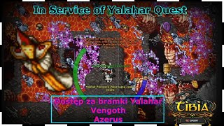 In Service of Yalahar Quest Cały QUEST Dostęp za bramki Yalahar Vengoth Azerus  TIBIA [upl. by Taylor]