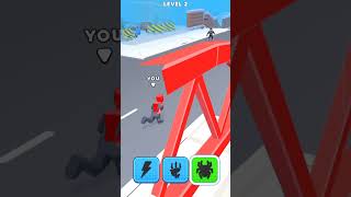 hero transformation game gaming gameplay games shorts [upl. by Sinnylg]