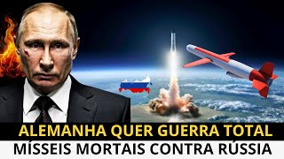 GUERRA TOTAL Mísseis Hipersônicos de Alemanha e EUA Direcionados à Rússia [upl. by Bayless573]