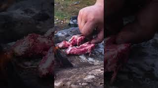 Lamb Ribs on a Slate Rock [upl. by Avat104]