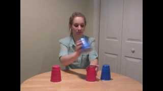 Cup song with 4 cups tutorial [upl. by Rehsa]