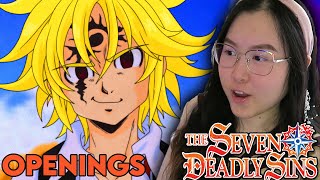 First Time Reacting The Seven Deadly Sins Opening 19  Non Anime Fan ANIME OP ED REACTION [upl. by Ahswat418]