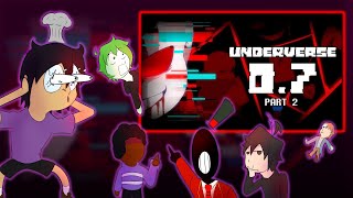 GROUP REACTION Underverse 07 Part 2 feat Pals on the Internet [upl. by Clementas996]