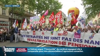 Nouvelle journée de mobilisation pour les retraités [upl. by Agle]