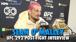 New Champ Sean OMalley Breaks Down KO of Aljamain Sterling Torn on Marlon Vera Rematch  UFC 292 [upl. by Leugimsiul]