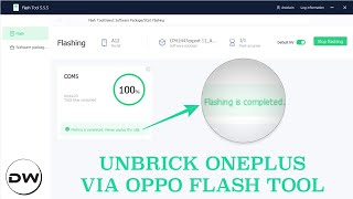 How to Unbrick OnePlus via Oppo Flash Tool [upl. by Aryahay]