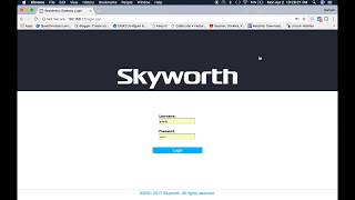 How to setup Skyworth Cable Modem [upl. by Aerdnas]