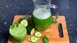 Cucumber Juice  Lower Blood Pressure and Detox your body  TERRIANN’S KITCHEN [upl. by Zeiger782]