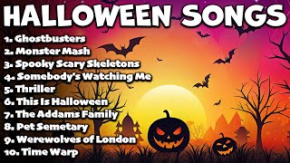 Halloween Songs 2024 🎃 Halloween Party Music 👻 Best Halloween Music Playlist [upl. by Emmery]