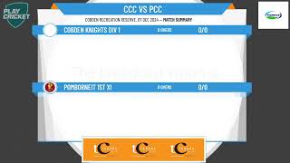 Cobden Knights Div 1 v Pomborneit 1st XI [upl. by Willey]