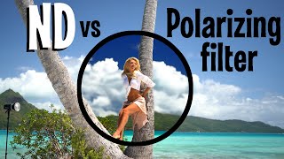 ND filter vs Polarizing CPL filter which do I use and why [upl. by Akemehs]