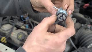 Fuel Pressure Regulator on a 2000 Buick LeSabre [upl. by Lonnie]