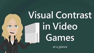 Visual contrast in video games [upl. by Eckmann]