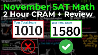 November SAT Math FULL Review amp Exam Prep EVERYTHING YOU NEED TO KNOW [upl. by Xerxes]