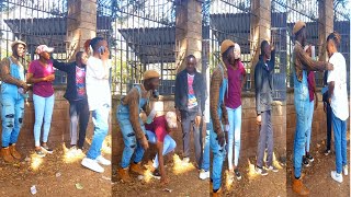 DROPPING MONEY PRANK 💰 DEM NDO MWIZI HAPAviralvideo funny cyprianjoker prankster trending [upl. by Zucker983]